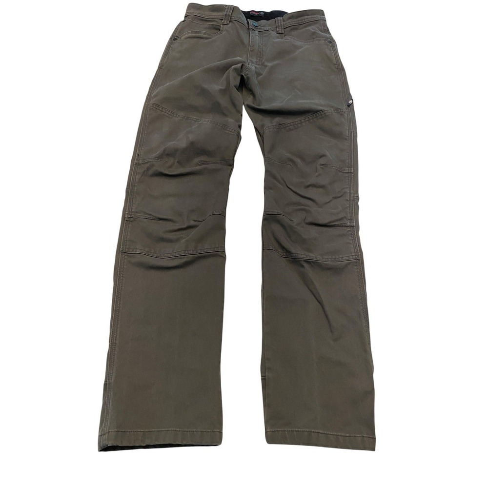 Wrangler ATG Utility Pants Mens 32x32 Gray Jackson Reinforced Knee Workwear